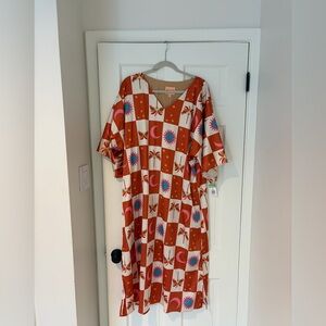 NWT Solelia Goldie Maxi Dress